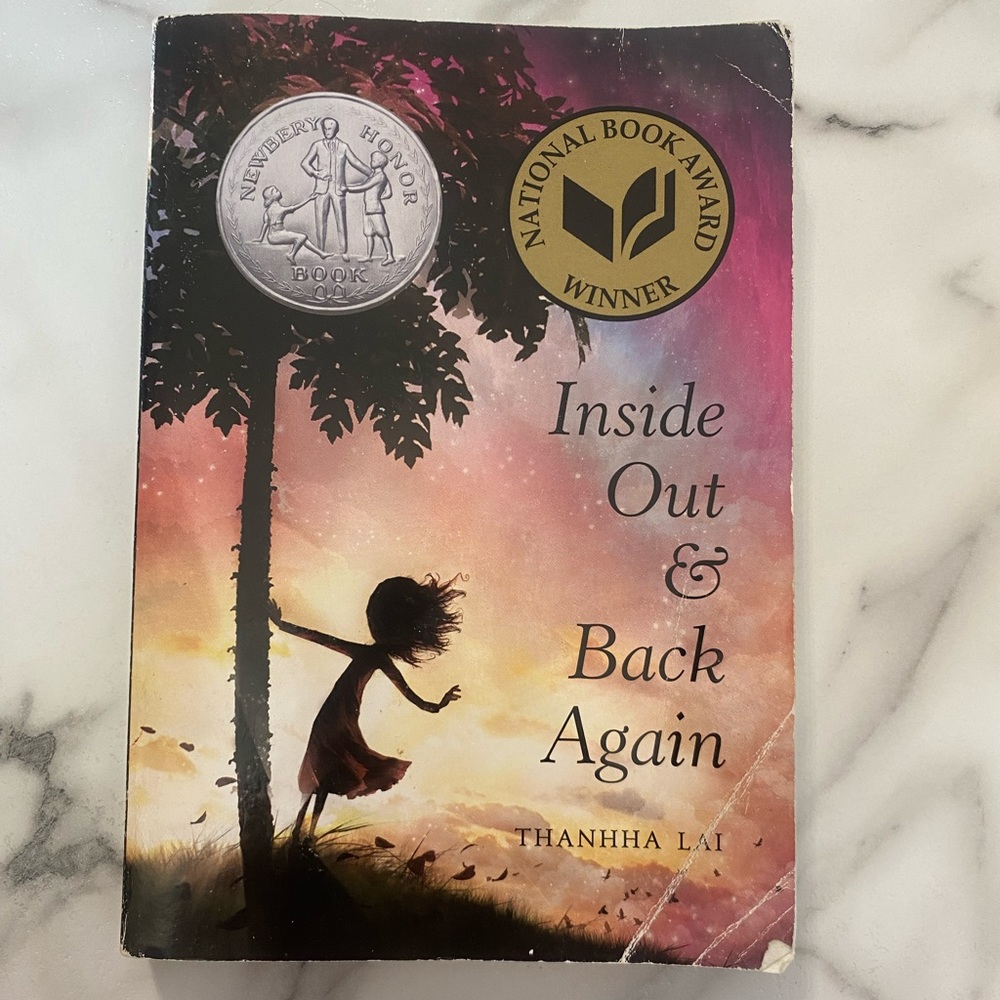 Inside out and back again book